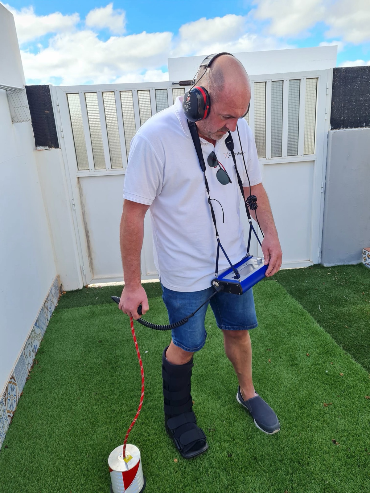 Field survey in Lanzarote